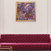 Load image into Gallery viewer, purple-abstract-Epsilon 52 Abstract - Framed Print