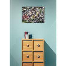 Load image into Gallery viewer, grey-gray-abstract-art-Gamma 1 Abstract Wall Art Print