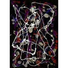 Load image into Gallery viewer, drip-abstract-Iota 15 - Abstract Wall Art Print-style-of-Jackson-Pollock