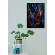 Load image into Gallery viewer, blue-abstract-art-Gamma 118 Abstract Wall Art Print-Sensory Art House