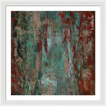 Load image into Gallery viewer, red-abstract-art-Gamma #120 Abstract Wall Art - Framed Print-Sensory Art House