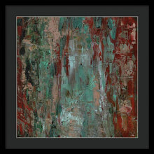 Load image into Gallery viewer, red-abstract-art-Gamma #120 Abstract Wall Art - Framed Print-Sensory Art House