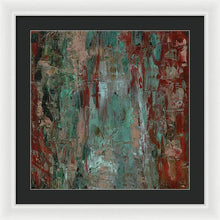 Load image into Gallery viewer, red-abstract-art-Gamma #120 Abstract Wall Art - Framed Print-Sensory Art House