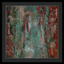 Load image into Gallery viewer, red-abstract-art-Gamma #120 Abstract Wall Art - Framed Print-Sensory Art House