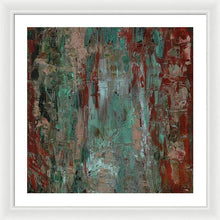 Load image into Gallery viewer, red-abstract-art-Gamma #120 Abstract Wall Art - Framed Print-Sensory Art House