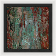 Load image into Gallery viewer, red-abstract-art-Gamma #120 Abstract Wall Art - Framed Print-Sensory Art House