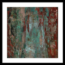 Load image into Gallery viewer, red-abstract-art-Gamma #120 Abstract Wall Art - Framed Print-Sensory Art House