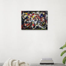 Load image into Gallery viewer, blue-abstract-art-Gamma 24 Abstract Wall Art Print-Sensory Art House