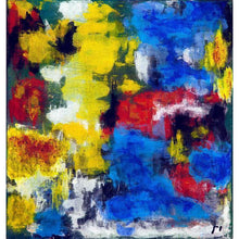 Load image into Gallery viewer, blue abstract art-Gamma 9 Abstract Wall Art Print-Paul Blenkhorn-Sensory Art House