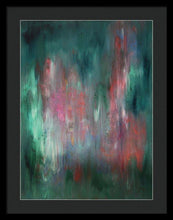 Load image into Gallery viewer, blue-abstract-art-Gamma(γ) 114 Abstract Wall Art - Framed Print-Sensory Art House