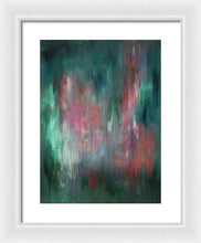 Load image into Gallery viewer, blue-abstract-art-Gamma(γ) 114 Abstract Wall Art - Framed Print-Sensory Art House