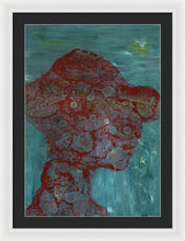 Load image into Gallery viewer, Framed Print, Kappa #14 Abstract Wall Art - Framed Print,Sensory Art House