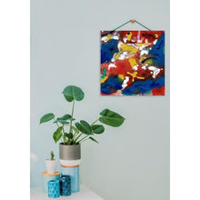 Load image into Gallery viewer, blue abstract art-Phi 3 - Abstract Wall Art Print-Paul Blenkhorn-Sensory Art House