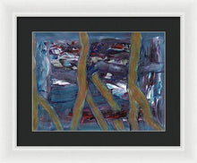 Load image into Gallery viewer, Framed Print, Rho #44 Abstract Wall Art - Framed Print,Sensory Art House