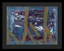 Load image into Gallery viewer, Framed Print, Rho #44 Abstract Wall Art - Framed Print,Sensory Art House