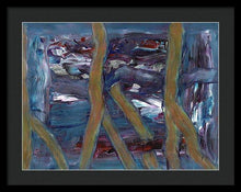 Load image into Gallery viewer, Framed Print, Rho #44 Abstract Wall Art - Framed Print,Sensory Art House
