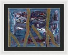 Load image into Gallery viewer, Framed Print, Rho #44 Abstract Wall Art - Framed Print,Sensory Art House