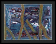 Load image into Gallery viewer, Framed Print, Rho #44 Abstract Wall Art - Framed Print,Sensory Art House