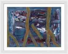 Load image into Gallery viewer, Framed Print, Rho #44 Abstract Wall Art - Framed Print,Sensory Art House