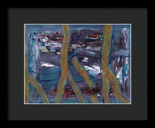 Load image into Gallery viewer, Framed Print, Rho #44 Abstract Wall Art - Framed Print,Sensory Art House