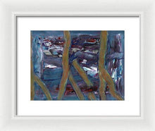 Load image into Gallery viewer, Framed Print, Rho #44 Abstract Wall Art - Framed Print,Sensory Art House