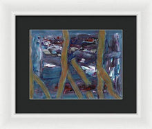 Load image into Gallery viewer, Framed Print, Rho #44 Abstract Wall Art - Framed Print,Sensory Art House