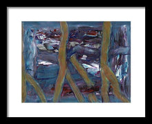Load image into Gallery viewer, Framed Print, Rho #44 Abstract Wall Art - Framed Print,Sensory Art House