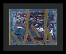 Load image into Gallery viewer, Framed Print, Rho #44 Abstract Wall Art - Framed Print,Sensory Art House