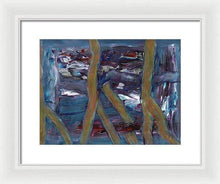 Load image into Gallery viewer, Framed Print, Rho #44 Abstract Wall Art - Framed Print,Sensory Art House