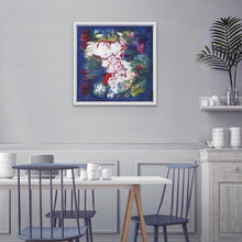 Load image into Gallery viewer, blue-abstract-art-Sigma 13 Abstract - Framed Print-Sensory Art House
