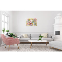 Load image into Gallery viewer, pink-abstract-Epsilon 36 Abstract Wall Art - Canvas Print