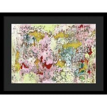 Load image into Gallery viewer, pink-abstract-Epsilon(ε) 36 Abstract Wall Art - Framed Print