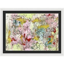 Load image into Gallery viewer, pink-abstract-Epsilon(ε) 36 Abstract Wall Art - Framed Print