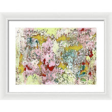 Load image into Gallery viewer, pink-abstract-Epsilon(ε) 36 Abstract Wall Art - Framed Print