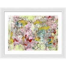 Load image into Gallery viewer, pink-abstract-Epsilon(ε) 36 Abstract Wall Art - Framed Print