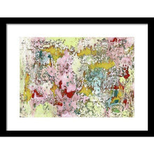 Load image into Gallery viewer, pink-abstract-Epsilon(ε) 36 Abstract Wall Art - Framed Print
