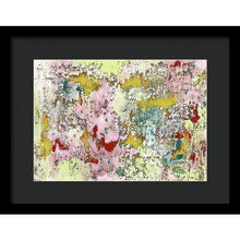 Load image into Gallery viewer, pink-abstract-Epsilon(ε) 36 Abstract Wall Art - Framed Print
