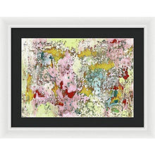 Load image into Gallery viewer, pink-abstract-Epsilon(ε) 36 Abstract Wall Art - Framed Print