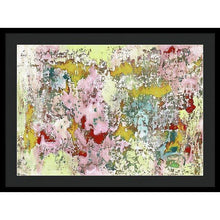Load image into Gallery viewer, pink-abstract-Epsilon(ε) 36 Abstract Wall Art - Framed Print