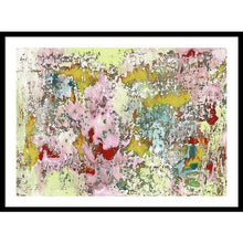 Load image into Gallery viewer, pink-abstract-Epsilon(ε) 36 Abstract Wall Art - Framed Print
