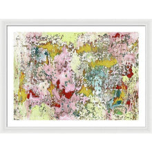 Load image into Gallery viewer, pink-abstract-Epsilon(ε) 36 Abstract Wall Art - Framed Print