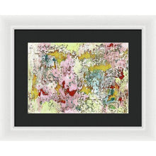 Load image into Gallery viewer, pink-abstract-Epsilon(ε) 36 Abstract Wall Art - Framed Print