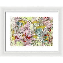 Load image into Gallery viewer, pink-abstract-Epsilon(ε) 36 Abstract Wall Art - Framed Print