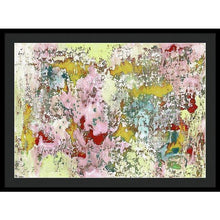 Load image into Gallery viewer, pink-abstract-Epsilon(ε) 36 Abstract Wall Art - Framed Print