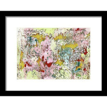 Load image into Gallery viewer, pink-abstract-Epsilon(ε) 36 Abstract Wall Art - Framed Print
