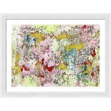 Load image into Gallery viewer, pink-abstract-Epsilon(ε) 36 Abstract Wall Art - Framed Print