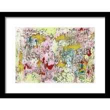 Load image into Gallery viewer, pink-abstract-Epsilon(ε) 36 Abstract Wall Art - Framed Print