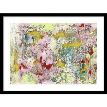 Load image into Gallery viewer, pink-abstract-Epsilon(ε) 36 Abstract Wall Art - Framed Print
