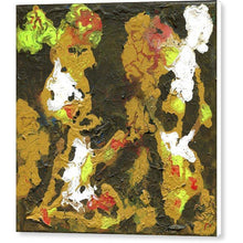 Load image into Gallery viewer, gold-abstract-art-Epsilon 42 Abstract - Canvas Print-Sensory Art House