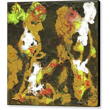 Load image into Gallery viewer, gold-abstract-art-Epsilon 42 Abstract - Canvas Print-Sensory Art House